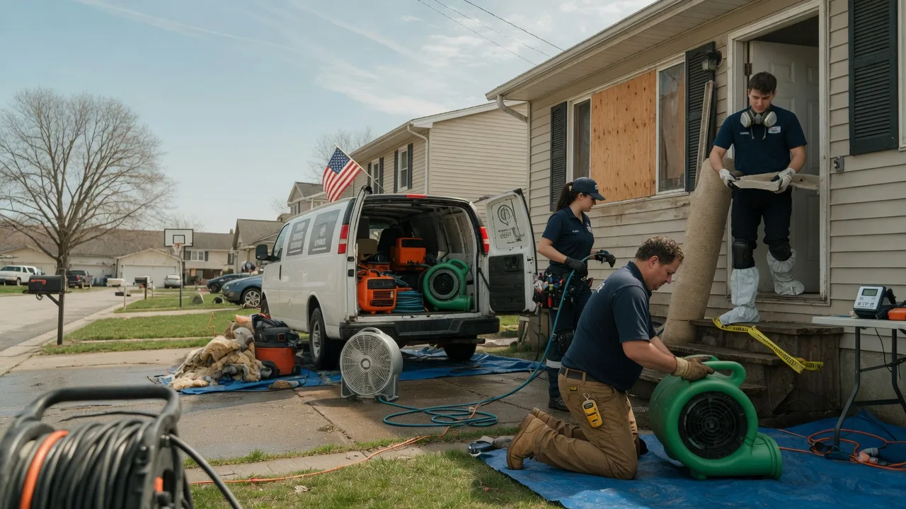 Water Damage Restoration in Remington, IN near me